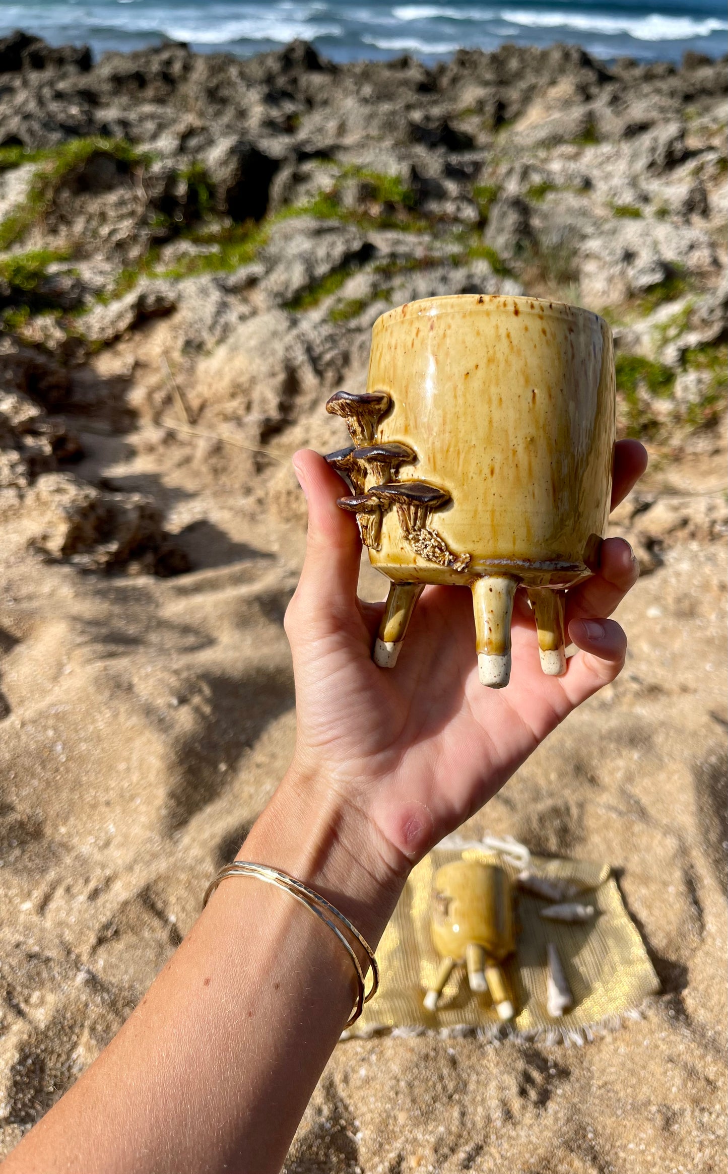 Mushroom Planters - Set of Two